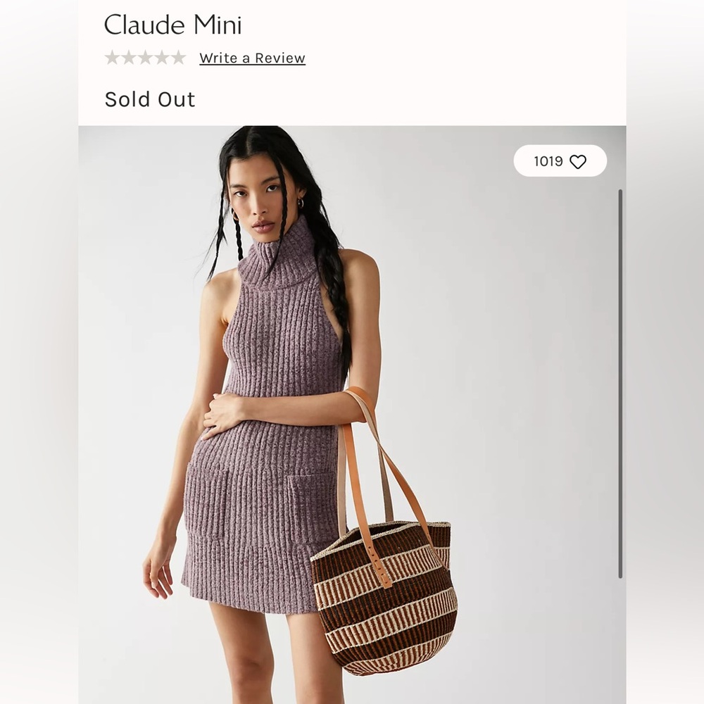 FREE PEOPLE Claude Mini / Brandy Wine Combo